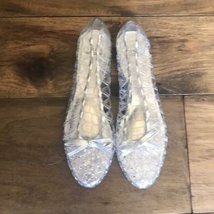 Stewart Weitzman jelly flats